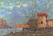 Alfred Sisley Der Loing bei Moret oil painting reproduction